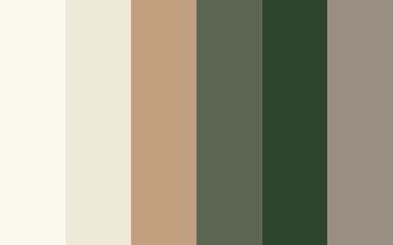 Bedroom Color Palette designed by Kaitlyn Seher
