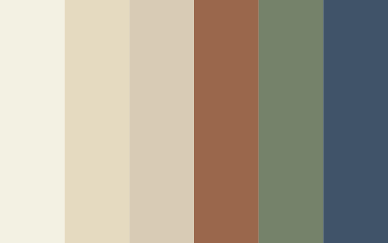 Nursery Color Palette designed by Heidi Clevinger